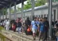 Tetap Digemari! KA Pariaman Ekspres Jadi Primadona Saat Libur Sekolah 6 Penumpang kereta api Pariaman Ekspress saat libur Lebaran membludak. (dok. Humas KAI)