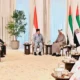 Pertemuan Presiden Prabowo dan Presiden Persatuan Uni Emirat Arab. (Foto: Laily Rachev - Biro Pers Sekretariat Presiden)