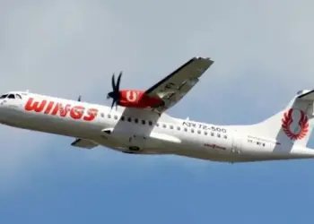 Pesawat Wings Air ATR72. (dok. istimewa)