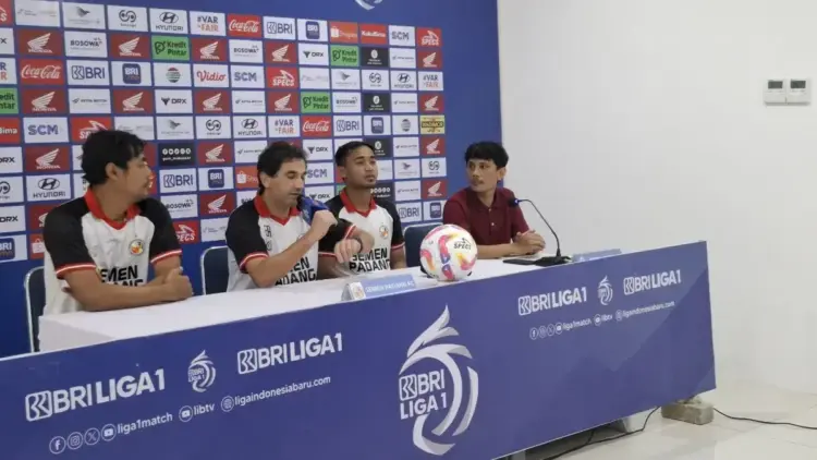 prematch press conference PSM vs Semen Padang FC