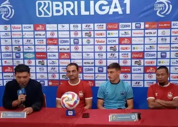 Prematch press conference Semen Padang FC vs PSIS Semarang. (dok. Radarsumbar)