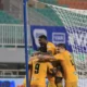 Selebrasi pemain Semen Padang FC usai Bruno Gomes cetak gol kedua. (dok. MO SPFC)
