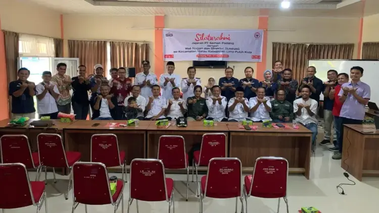 silaturahmi semen padang dengan wali nagari di Harau