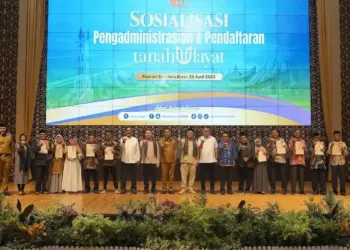 Sosialisasi Pendaftaran Tanah Ulayat di Sumbar, Menteri Nusron Beri Pengakuan Hak Masyarakat Hukum Adat 11 Sosialisasi pengadministrasian dan pendaftaran tanah ulayat di Padang. (dok. Radarsumbar.com)