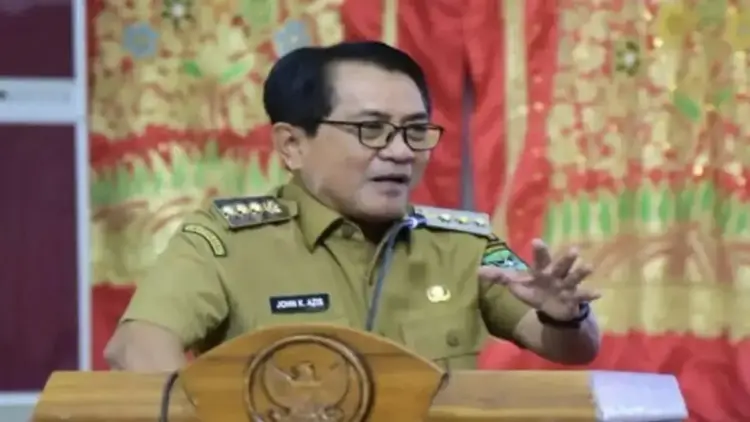 Pemkab Padang Pariaman Batalkan Pekan Kebudayaan Daerah, Warga Tetap Lanjutkan Secara Swadaya 1 Bupati Padang Pariaman, Sumbar John Kenedy Azis. Antara/HO-Diskominfo Padang Pariaman