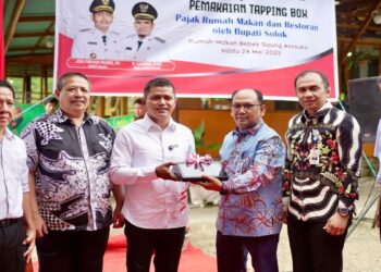 Tingkatkan PAD, Pemkab Solok Pasang Tapping Box Pajak di Rumah Makan-Restoran