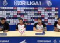 Konferensi pers jelang laga Arema FC vs Semen Padang FC. (dok. istimewa)