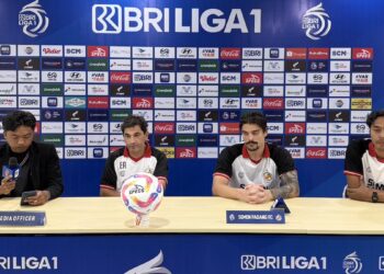 Konferensi pers jelang laga Arema FC vs Semen Padang FC. (dok. istimewa)