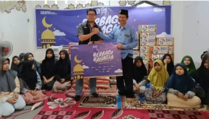BRI RO Padang Berbagi Kebahagiaan Lebaran dengan Anak Panti Asuhan Nurul Hikmah