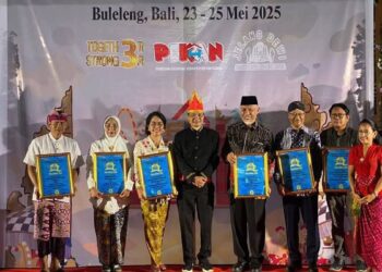Gubernur Mahyeldi raih penghargaan IHSA Award 2025. (dok. adpsb)