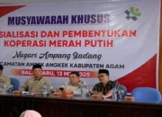 Pemkab Agam Genjot Pendirian Koperasi Merah Putih, 45 Sudah Terbentuk