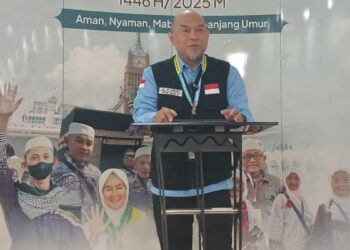 Kepala Bidang Kesehatan Petugas Penyelenggara Ibadah Haji (PPIH) Arab Saudi Mohammad Imran. (Foto: Kemenkes)