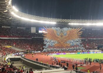 Tifo Spesial Siap Sambut China, Suporter Timnas Janji lebih Meriah dari Laga Bahrain