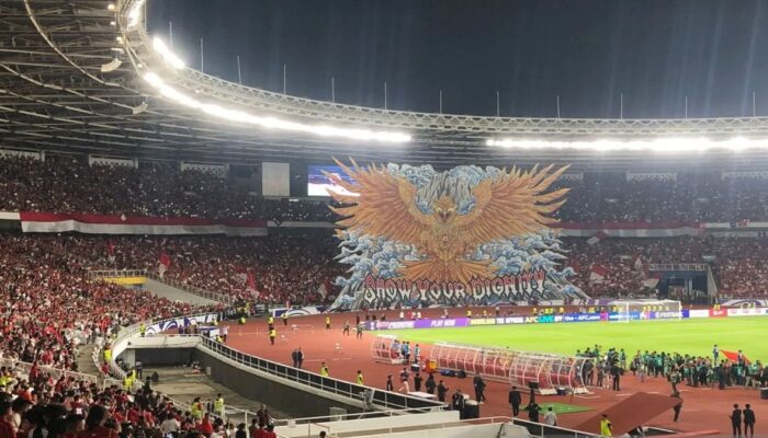 Tifo Spesial Siap Sambut China, Suporter Timnas Janji lebih Meriah dari Laga Bahrain