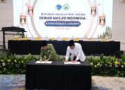 Teken MoU dengan DMI, Menteri Nusron Berkomitmen Tuntaskan Sertifikasi Tanah Wakaf dalam Lima Tahun