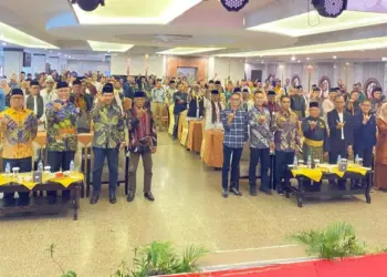 Buka Mubes ke-1 Organisasi Minang se-Kepulauan Riau, Gubernur Sumbar Ajak Perantau jadi Nasabah Bank Nagari