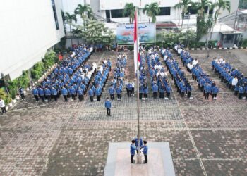 Peringati Hari Kebangkitan Nasional ke-117, Kementerian ATR/BPN Gelar Upacara dan Tekankan Semangat Menjawab Tantangan Zaman 7 Upacara Hari Kebangkitan Nasional di Kementerian ATR/BPN. (dok. istimewa)