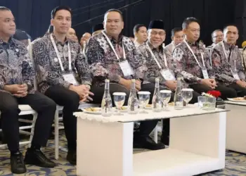Wako Pariaman Yota Balad hadir di Munas APEKSI. (dok. istimewa)
