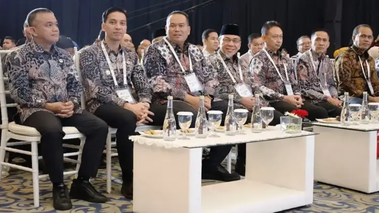 Wako Pariaman Yota Balad hadir di Munas APEKSI. (dok. istimewa)