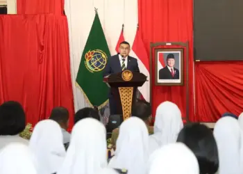 Wamen Ossy beri kuliah umum di STPN. (dok. ATR/BPN)