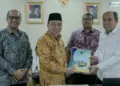 Wawako Maigus Nasir kunjungi Kementerian Sosial RI. (dok. Prokopim)