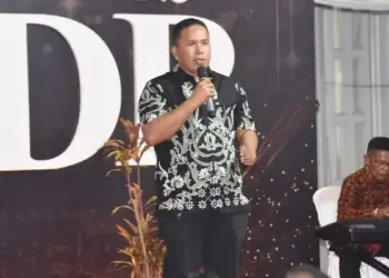 Wawako Pariaman hadiri halalbihalal PKDP 2025. (dok. istimewa)