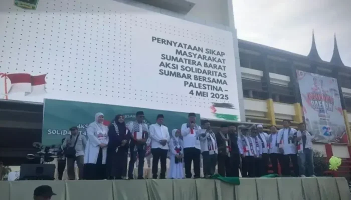 Masyarakat dan Ormas Sumbar Nyatakan 10 Sikap Tegas Bela Palestina, Kecam Kekejaman Zionis Israel