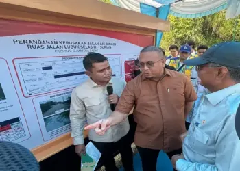 Bersama Menteri PU Tinjau Rencana Perbaikan Jalan Air Dingin, Andre Rosiade: Kita Sepakat Bikin Jalan Baru