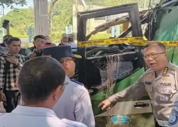 Polri-KNKT Selidiki Penyebab Kecelakaan Bus ALS di Padang Panjang