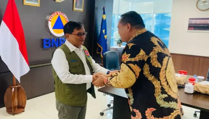 Wako Pariaman Audiensi dengan BNPB, Usulkan Pembangunan Shelter Tsunami