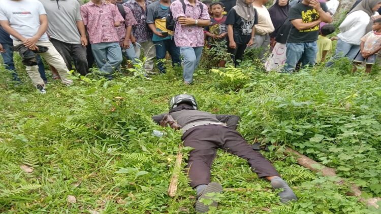 Sesosok mayat ditemukan di Pauh Duo Kabupaten Solok Selatan. (Foto: Dok. Ist)