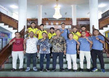 Wawako Pariaman Lepas Kontingen Takraw untuk Kejurda Sumbar 2025