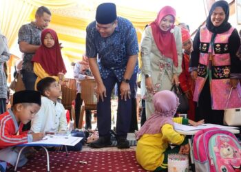 Wako Pariaman Buka Lomba Tahfidz-Mewarnai Anak TK dan PAUD