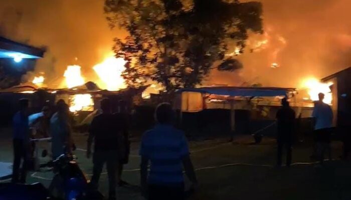 Kebakaran Landa Barak Siswa SPN Padang Besi