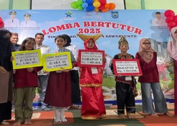 Fasilitasi Literasi Lisan, Pemko Sawahlunto Gelar Lomba Bertutur Siswa SD