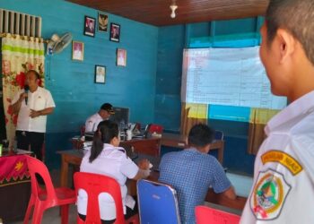 Pemkab Nias Dorong Desa Hiligodu Tanose’o dan Umbu Siap Hadapi Monev Keterbukaan Informasi 2025