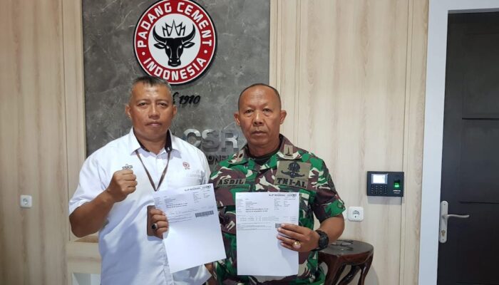 PT Semen Padang dan TNI AL Pulihkan Irigasi, Hidupkan 35 Hektare Lahan Pertanian di Solok Selatan