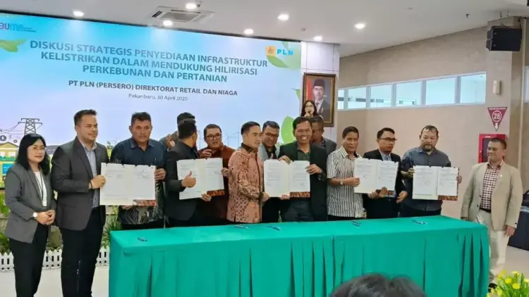Kerja sama PT KAMU dengan PLN UP3 Bukittinggi. (dok. istimewa)