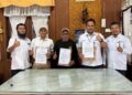 PLN UP3 Bukittinggi Teken Kerja Sama DegenSetisasi dengan Pelanggan Huller 'Si Kamba' 5 Kerjasama degensitiasi PLN UP3 Bukittinggi dengan huller Si Kamba. (dok. Humas PLN)