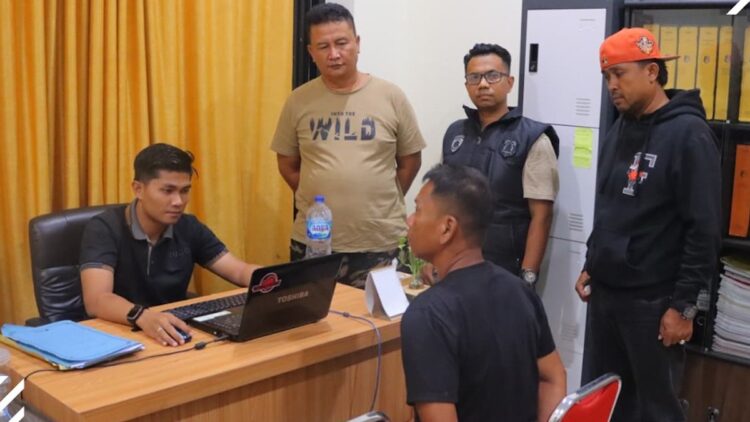 Petani di Pessel Diciduk Polisi Karena Aniaya Istri 1 Pelaku KDRT diciduk Polres Pessel. (dok. istimewa)