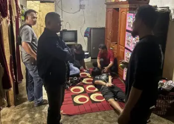 Penangkapan pelaku narkoba di Solok Selatan. (dok. istimewa)