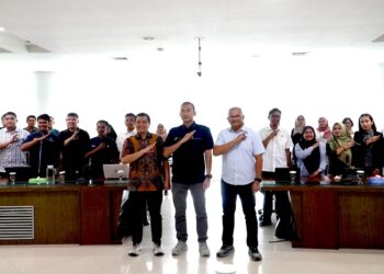 Sosialisasi penerapan aplikasi Element. (dok. istimewa)