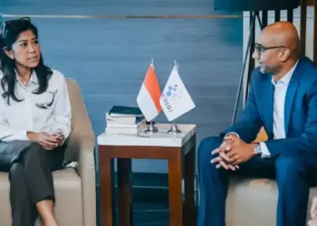 Pertemuan Menkomdigi dengan perwakilan dari Oracle. (dok. istimewa)