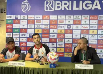 Prematch pressconference Persebaya vs Semen Padang FC. (dok. MO SPFC)