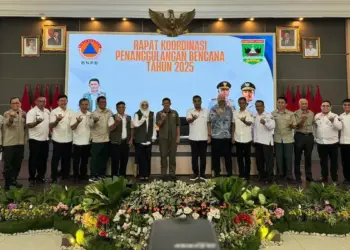 Rapat koordinasi penanggulangan bencana yang digelar Pemprov Sumbar. (dok. adpsb)
