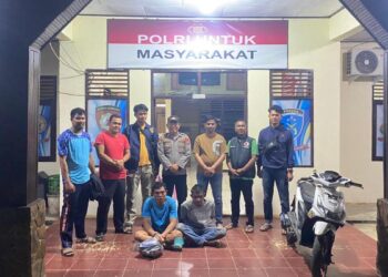 Dua Residivis Kembali Diciduk Beserta Tiga Paket Sabu di Lubuak Malako Solsel 3 Residivis kasus narkoba diciduk polisi di Lubuk Malako, Solok Selatan. (dok. Resnarkoba Polres Solsel)