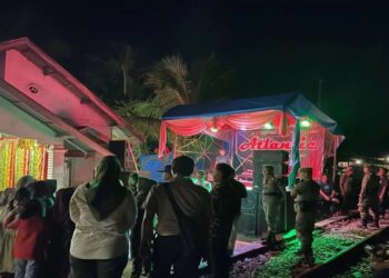 Orgen Tunggal Lewat Batas Waktu, Satpol PP Padang Pariaman Lakukan Pembinaan