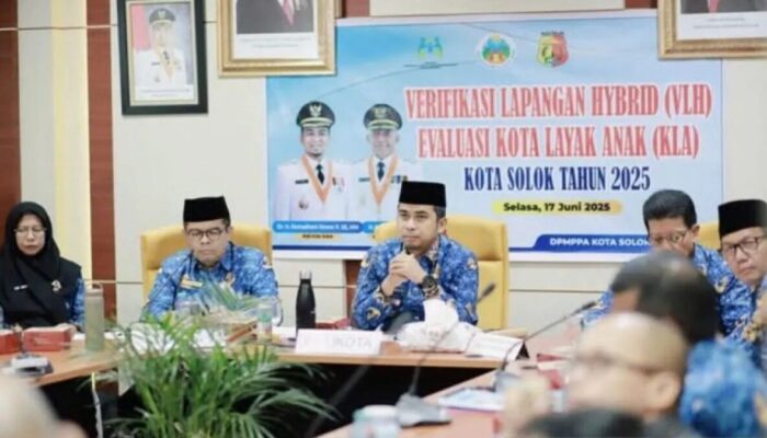 Menuju Kota Layak Anak, Pemko Solok Perkuat Layanan Ramah Anak dan Cegah Perkawinan Dini