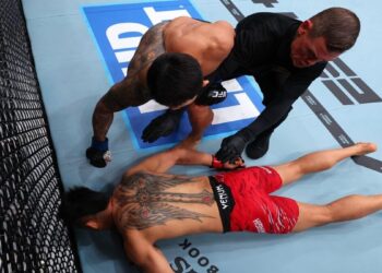 Jeka Saragih Tumbang dalam 28 Detik, Dikalahkan Joo Sang Yoo di UFC 316