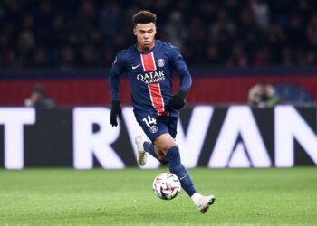 Desire Doue, pemain muda PSG yang mendapatkan skorsing dari FIFA karena doping. (dok. UEFA)